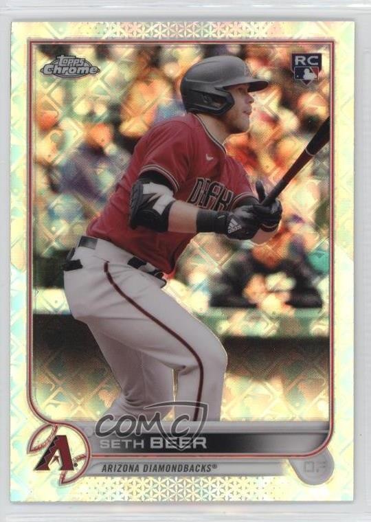 2022 Topps Chrome Logofractor Edition Seth Beer #93 0r5k