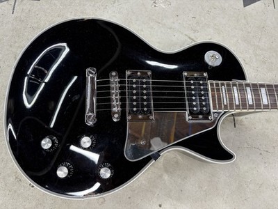 2000 Burny Japan RLC Paul Custom Black Electric Guitar John Sykes