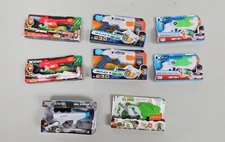 Zuru Mini Brands Blaster Miniature Guns Lot Of 8, XShot DinoAttack Arctic Slime