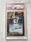 2024 Bowman Draft Chrome 1st Konnor Griffin Auto Orange Wave  /25 PSA 9