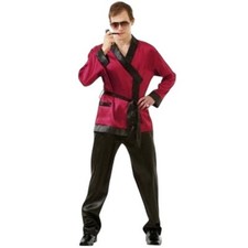 Bunny Enthusiast Halloween Costume - Playboy Hugh Hefner Inspired Coplay