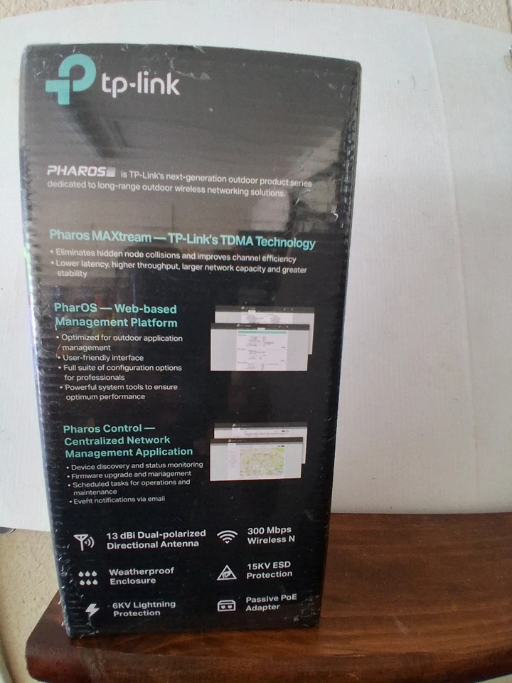 TP-Link PHAROS (CPE510) 5GHz 300Mbps 13dBi WiFi Outdoor CPE Access Point - Image 3 of 4