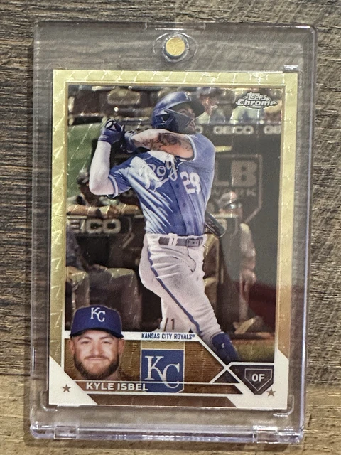 2023 Kyle Isbel 1/1 Topps Chrome Superfractor #578 Royals