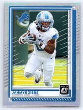 2025 Panini Donruss Optic Jahmyr Gibbs Holo Prizm #79 Detroit Lions