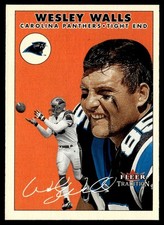 2000 Fleer Tradition Wesley Walls Carolina Panthers #179