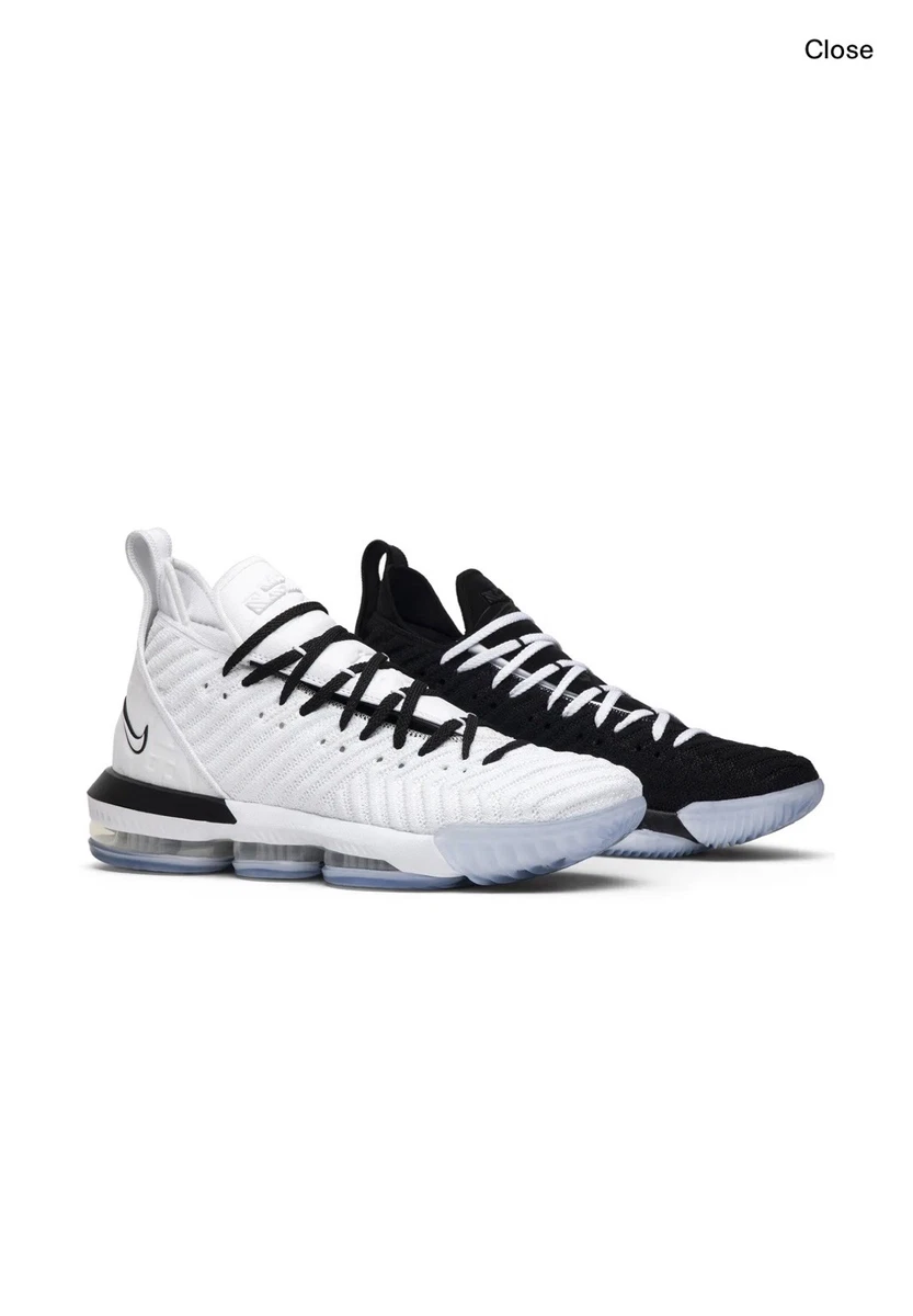Preços baixos em Nike LeBron 16 Equality - White Black | eBay