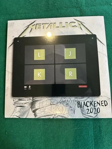 METALLICA 12" SINGLE - Blackened 2020 VINYL RECORD CLUB 2022 LIMITED