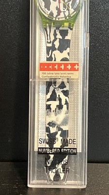 Swiss Art  Swatch Series Niklaus Troxlor GZ117 Watch *GENUINE VINTAGE RARE*