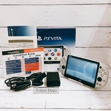 Sony PS Vita PCH-2000 ZA25 Silver Console w/ Box Charger