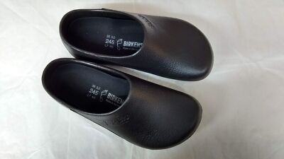 Birkenstock Profi Birki AS Clogs normale Weite Damen Herren Black Schwarz 74011