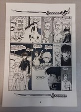 1986 Aircel Comics SAMURAI #8 page 3 Barry Blair Guang Yap - Original Comic Art
