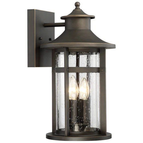 Minka Lavery 72553-143C Highland Ridge Outdoor BIG Wall Light Oil Rubbed Bronze - Picture 1 of 4