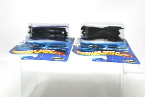 2 Hot Wheels Batmobile 2004 First Editions #1/100 & #31/100 Purple/Black D28 - Picture 7 of 10