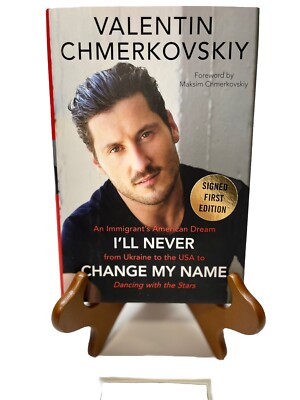 Valentin Chemerkovskiy  I ll Never Change My Name Signed 1st Edition COA
