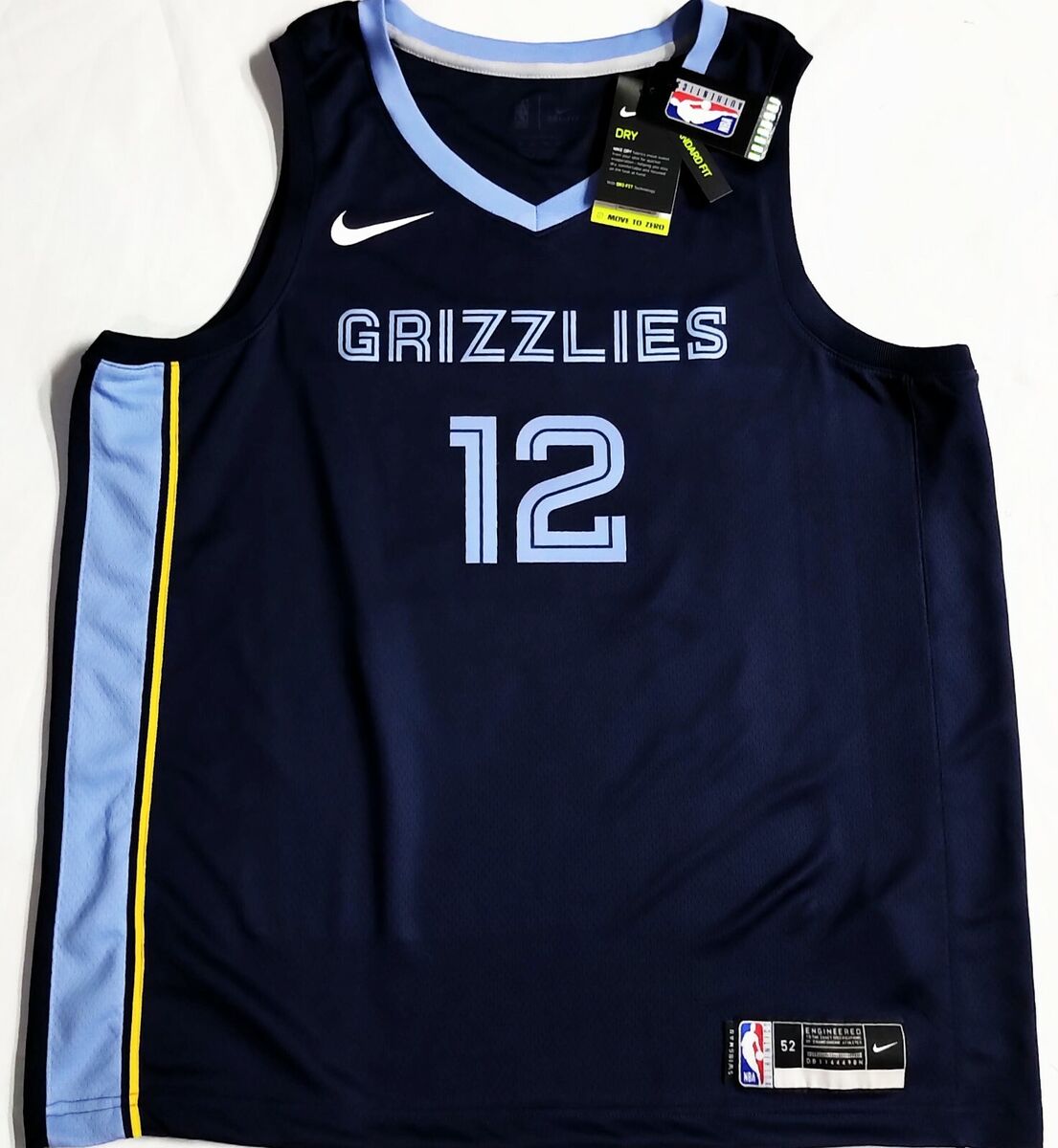 Youth Nike Ja Morant Blue Memphis Grizzlies Team Swingman Jersey