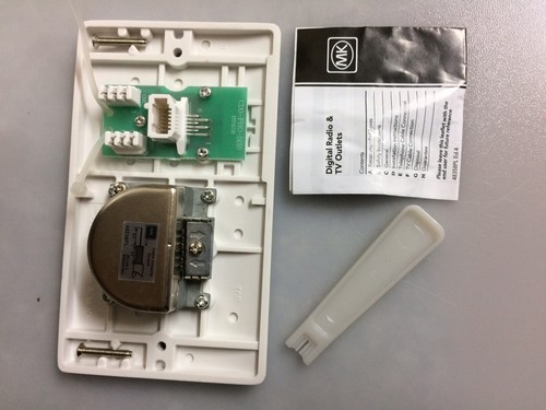 MK K3560 WHI TV FM DAB DIPLEXER PLUS BT WITH INSERTION TOOL K3560DABWHI - Picture 4 of 7