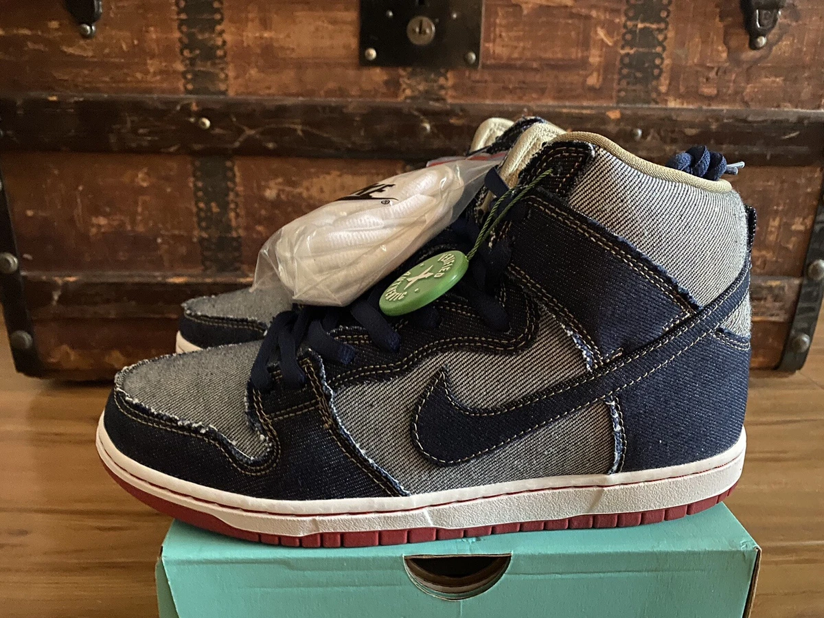 Nike dunk high clearance denim