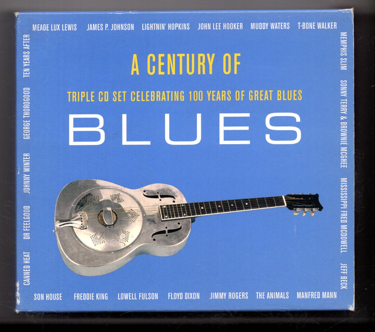 (KK557) A Century Of Blues, 60 tracks various artists - 2001 Boxset CDs