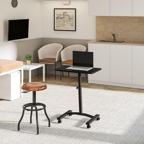 Versatile Mobile Laptop Computer Stand - Height Adjustable & Lightweight Design - Picture 10 of 11