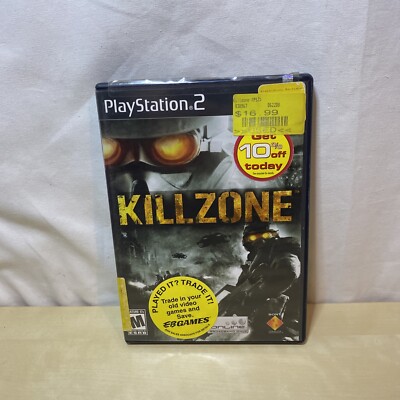 Killzone (Sony PlayStation 2, 2004) PS2 Game Black Label Complete