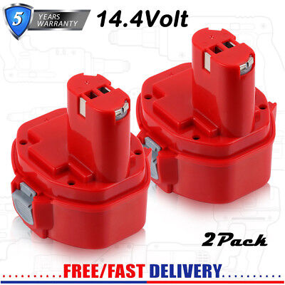 2X for Makita 14.4V Battery 1420 1422 1433 1434 1435 1435F192699-A 6237D 6932FD
