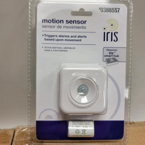 NEW SEALED - ORIGINAL - Iris Alarm Motion Sensor Model #MOT901 Item # 0388557