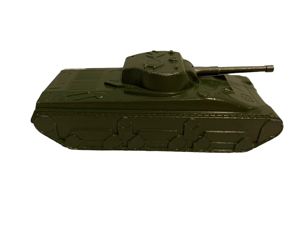 Tanque del Ejército Midge Juguete Verde Rockford, IL EE. UU. Retro Años 50 Juguetes EE. UU. Die-Cast Foto 3 de 4