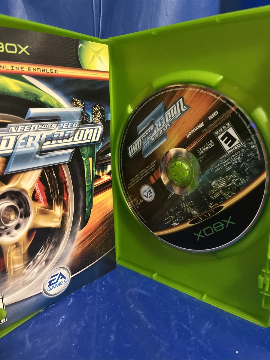 Need for Speed Underground 2 Microsoft Xbox Tested Manual Included