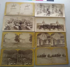 (8) Jarvis Washington D.C. D.C. Stereoview Photos