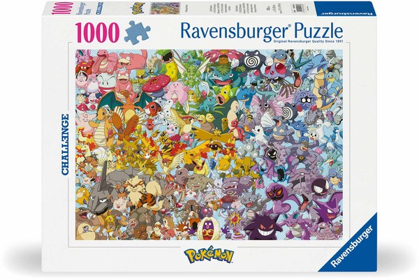 1000 Teile Ravensburger Puzzle Challenge PokéMon 12000460-image