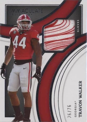 2022 Panini Immaculate Collection Collegiate Travon Walker #IG-TWA