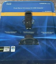 CISCO Dual Band Wireless USB Adapter WUSB600N New Sealed Box