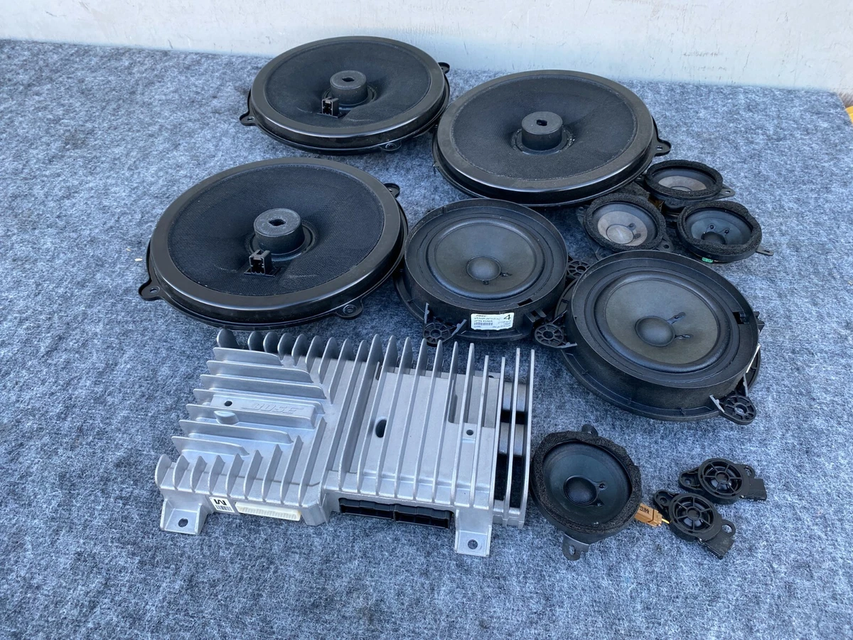 BOSE DOOR SPEAKER WOOFER TWEETER AMPLIFIER SET INFINITI Q50 2014