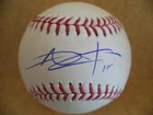 ANDREW KNAPP PHILADELPHIA PHILLIES SIGNED AUTOGRAPHED M.L. BASEBALL W/COA A