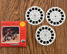 Vtg View-Master Buffalo Bill Jr. 3 dimensional pictures