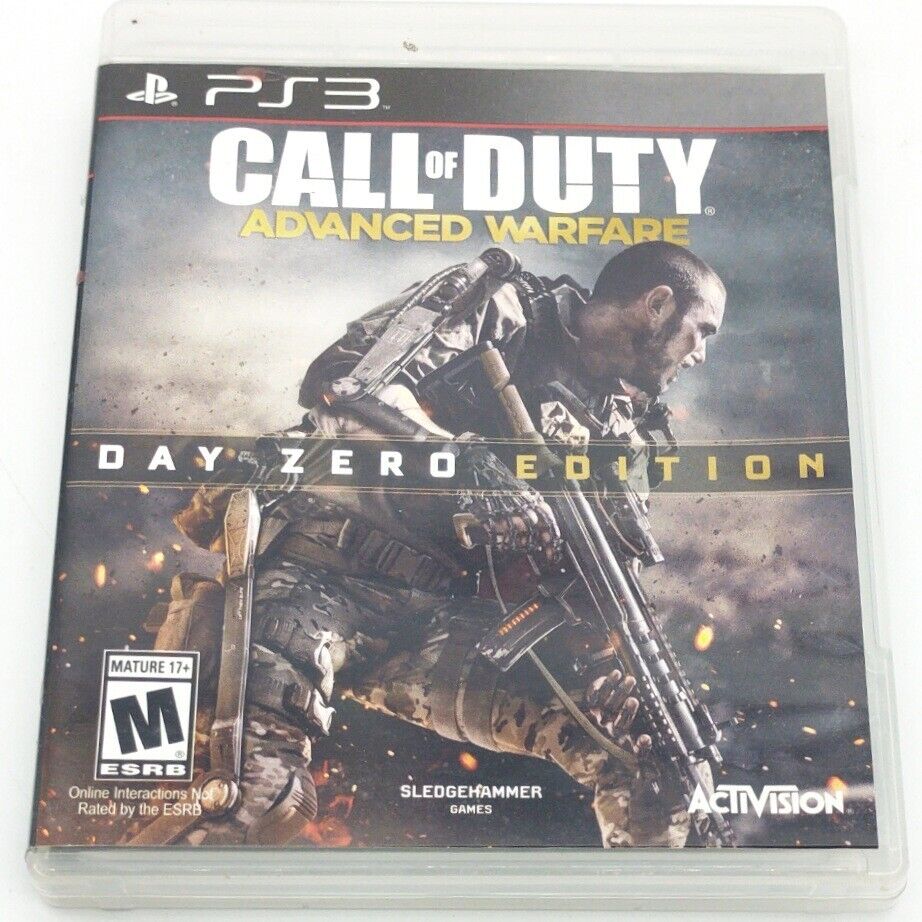 Call Of Duty Advanced Warfare Edição Day Zero Ps3 - Videogames