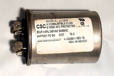 Run capacitor, 30UF , 240 VAC 50/60HZ  325P306H24N25N4XF USED 