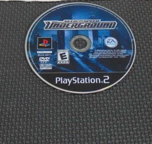 Need for Speed Underground Playstation 2 PS2 Video Game Disc Only