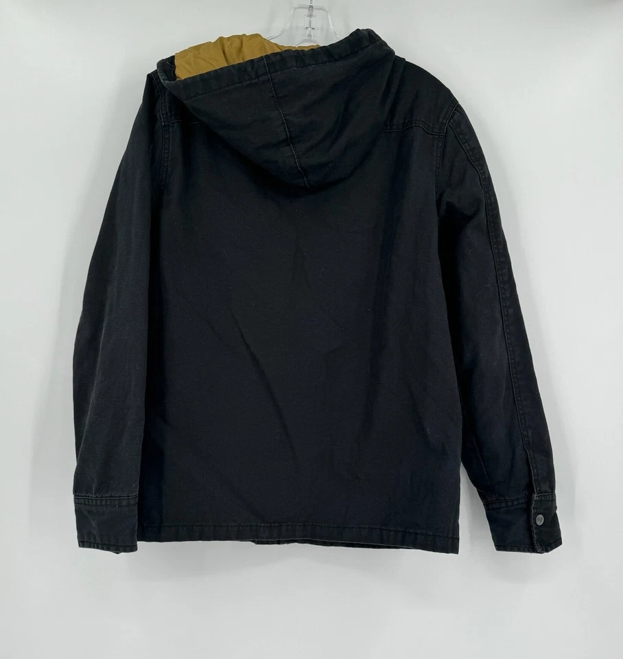 Chaqueta de Carga Andrew Reynolds para Altamont Para Hombres Negra Algodón Con Capucha Talla S Foto 2 de 4