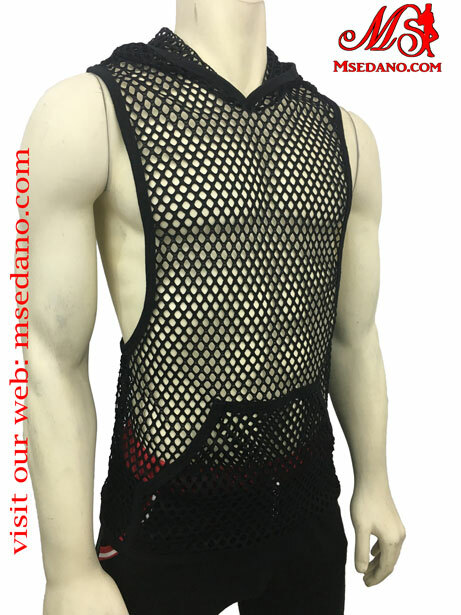 mens net tank top