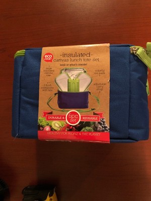 eco one insulated lunch tote set