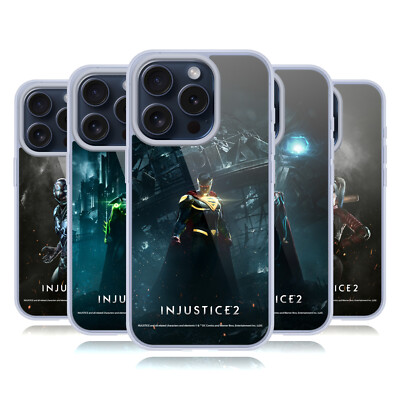OFFIZIELLE INJUSTICE 2 DARSTELLER SOFT GEL HANDYHÜLLE FÜR APPLE iPHONE HANDYS