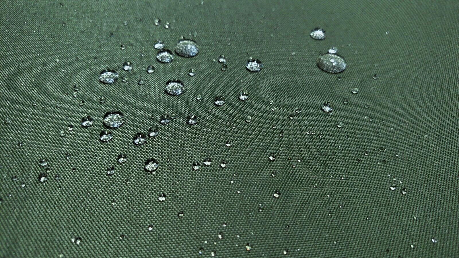 Bp Green 500D Cordura 60"W Urethane Coated Water Repellent Military Fabric
