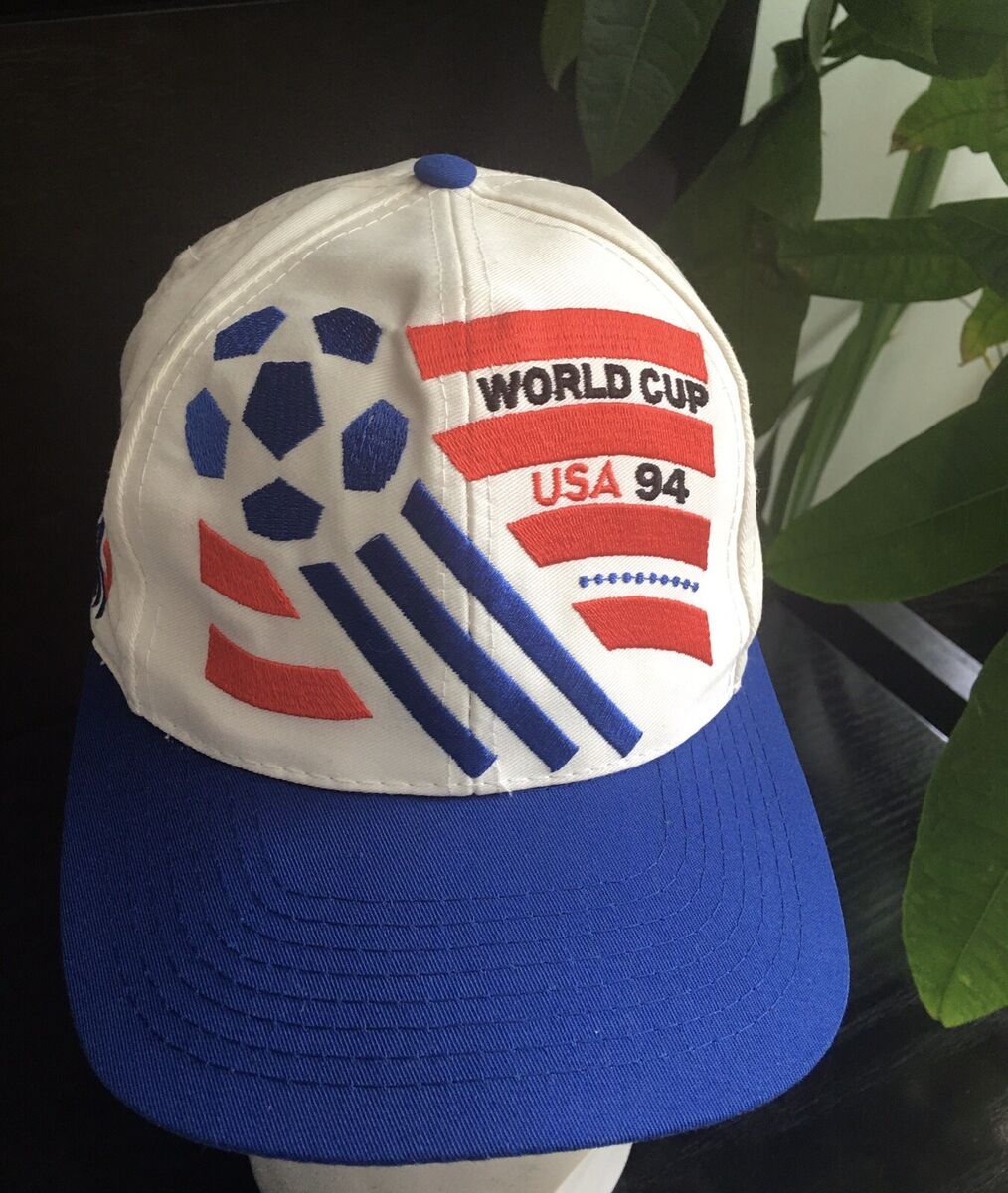 CAP HAT SOCCER WORLD CUP USA 1994 - OSFA- 1991 EMBROIDERED CAP HAT SOCCER WORLD CUP USA 1994 - OSFA- 1991 EMBROIDERED