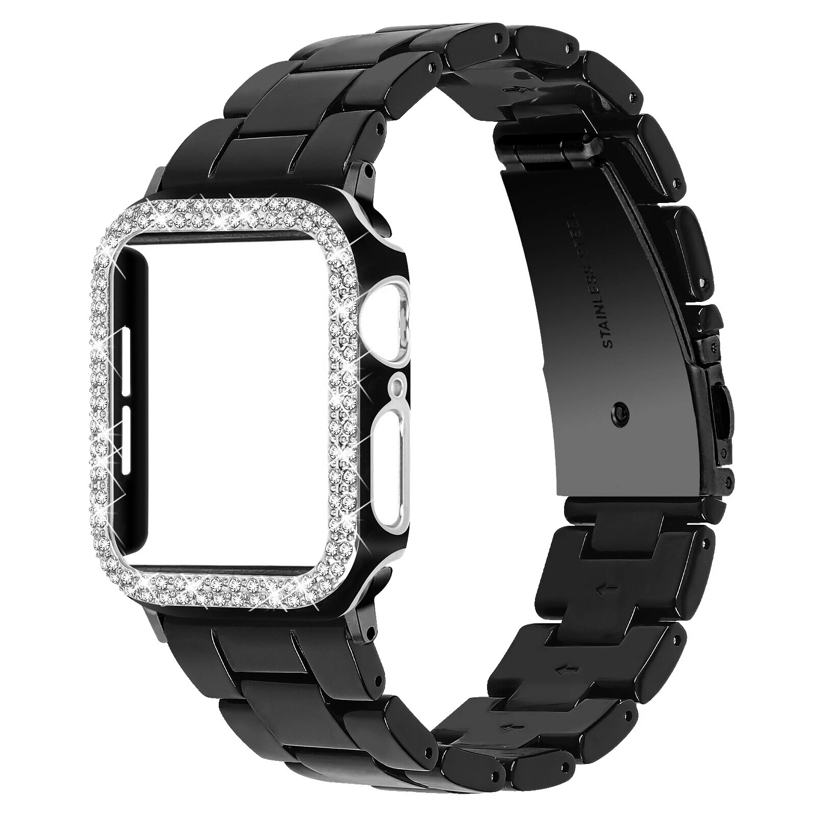 Two-Piece Strap Resin Wristwatch Bands