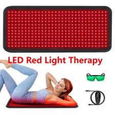 Red Light Therapy Pad Infrared LED Full Body Mat Device Back Muscle Pain Relief 
