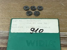 WIDIA Carbide Inserts - 21-001159-100-2 THM 238 57 004 36 - Qty. 5 - NEW!!!