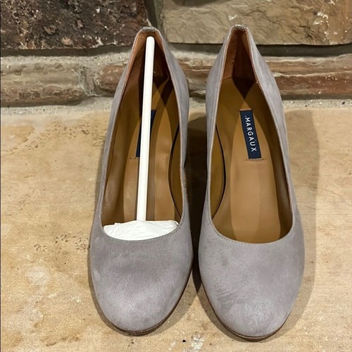 Elegant Gray Women's Block Heel Shoes - 第 3/11 張圖片