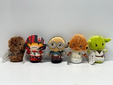 NEW HALLMARK STAR WARS ITTY BITTYS SET OF 5 MAZ CHEWIE POE YODA ADMIRAL ACKBAR
