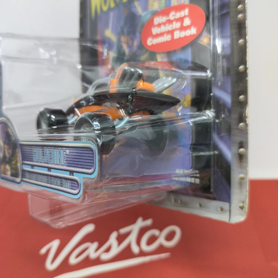 CVS Exclusive Marvel Ultimate X-Men Wolverine 2002 Diecast Vehicle & Comic Book - Image 4 of 4